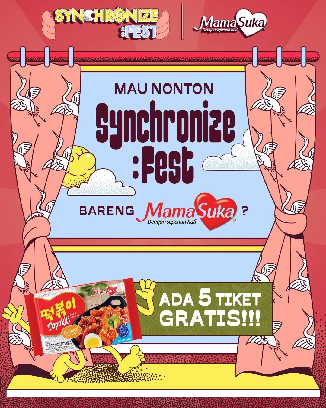 Giveaway - Tiket Synchronize Fest 2023