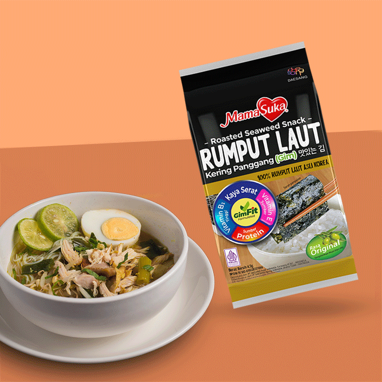 Rumput Laut Kering Panggang Rasa Soto Ayam Lamongan