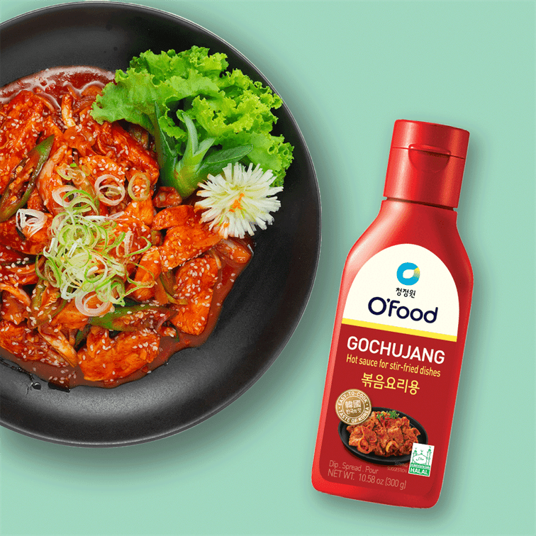 Saus pedas Gochujang untuk hidangan tumisan