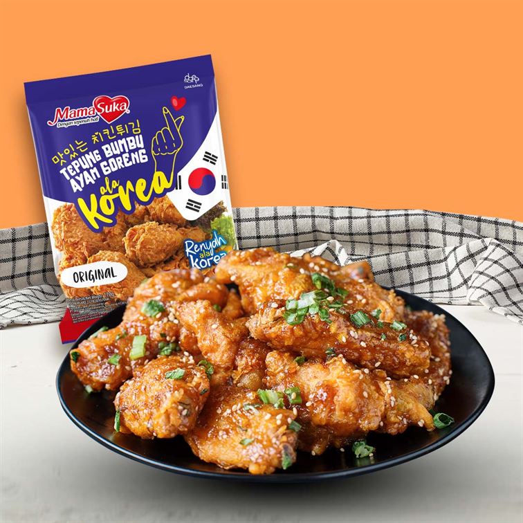 Tepung Bumbu Ayam Goreng ala Korea Rasa Original