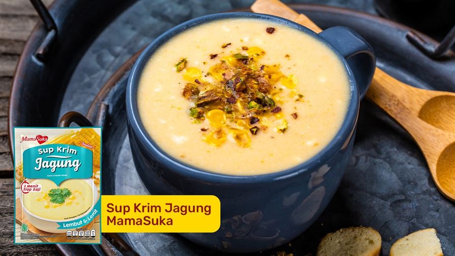 Resep Sup Krim Jagung Ala MamaSuka, Cocok untuk Hidangan Saat Hujan