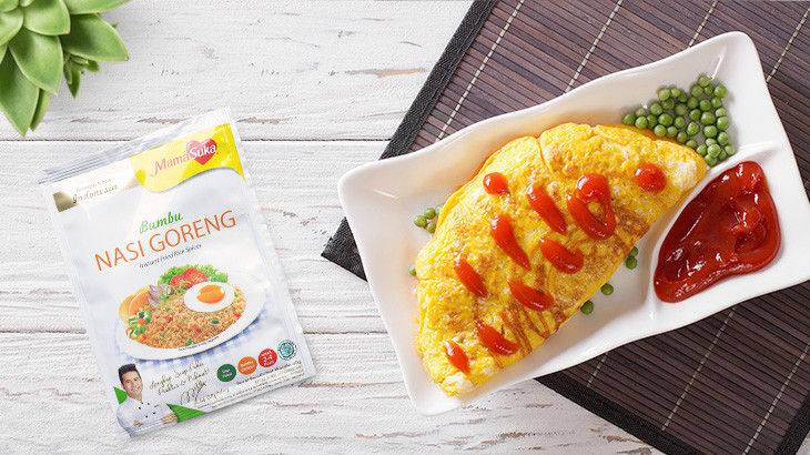 Resep Sederhana Omurice Pakai Bumbu Nasi Goreng MamaSuka