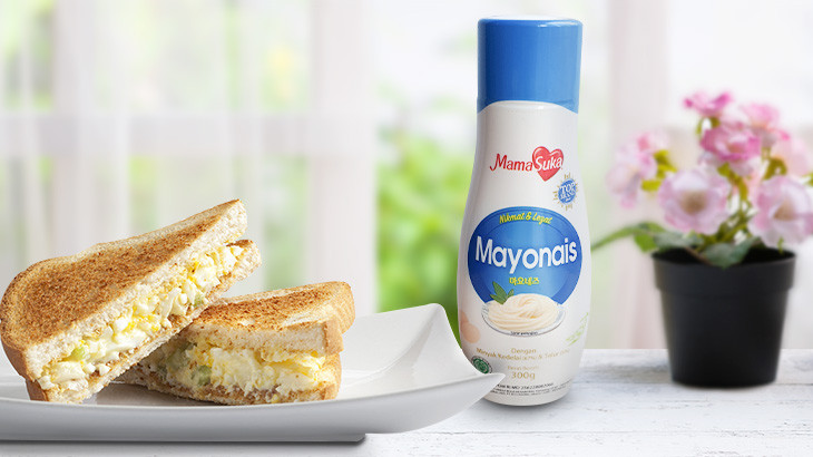 Sandwich Telur Mayo, Kreasi Masakan Praktis untuk Sarapan