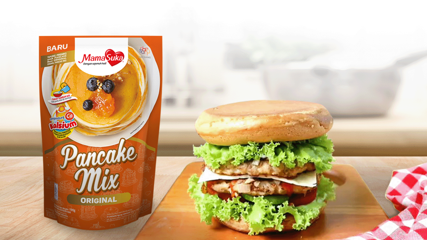 Pancake Burger untuk Si Kecil Biar Lahap dan Happy!